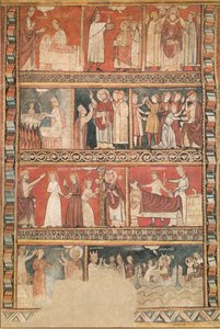 Pyhän Nikolauksen elämä tekijältä Second Master of Bierge